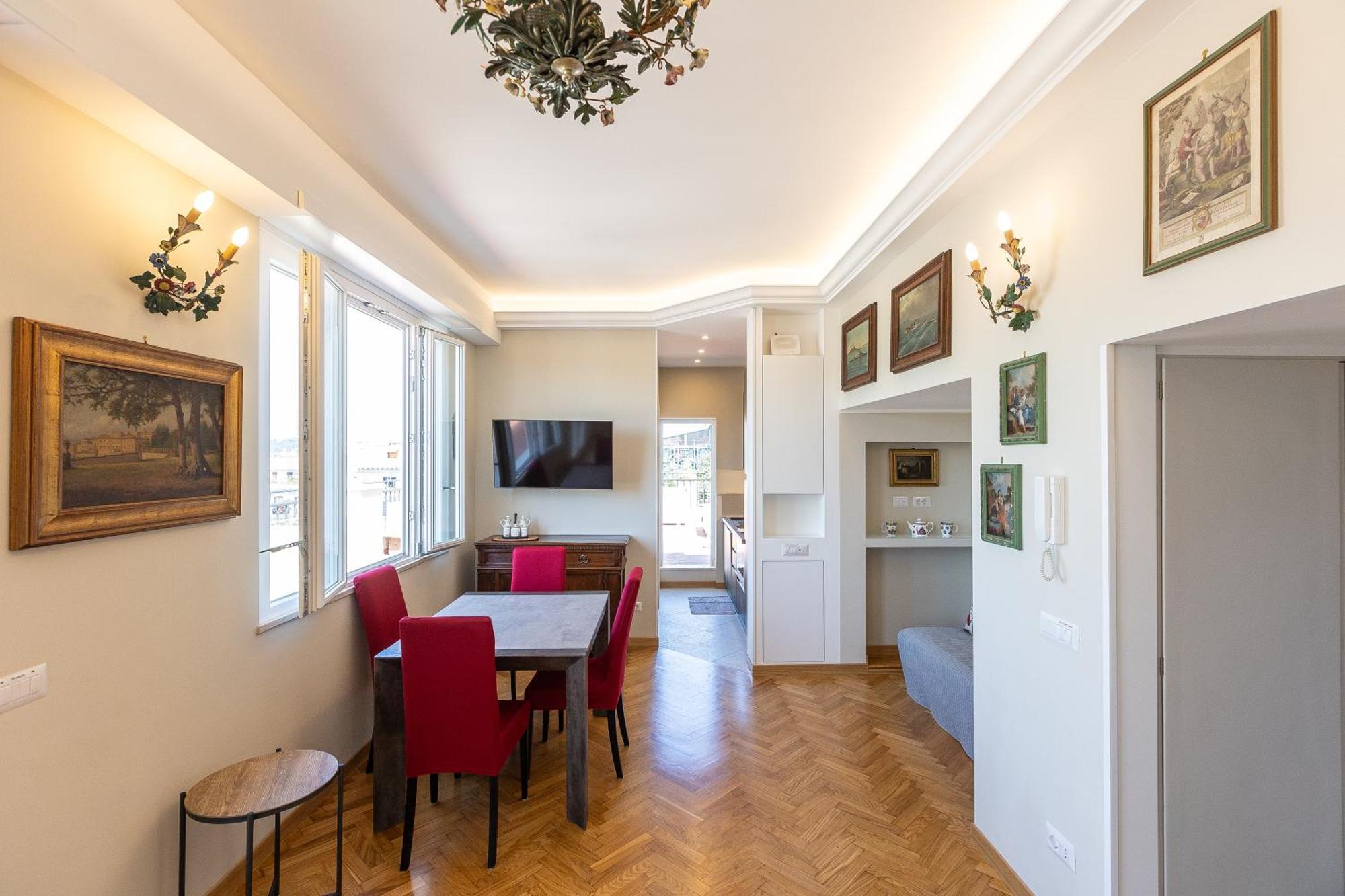 Argentina Penthouse By Rental In Rome Exterior photo