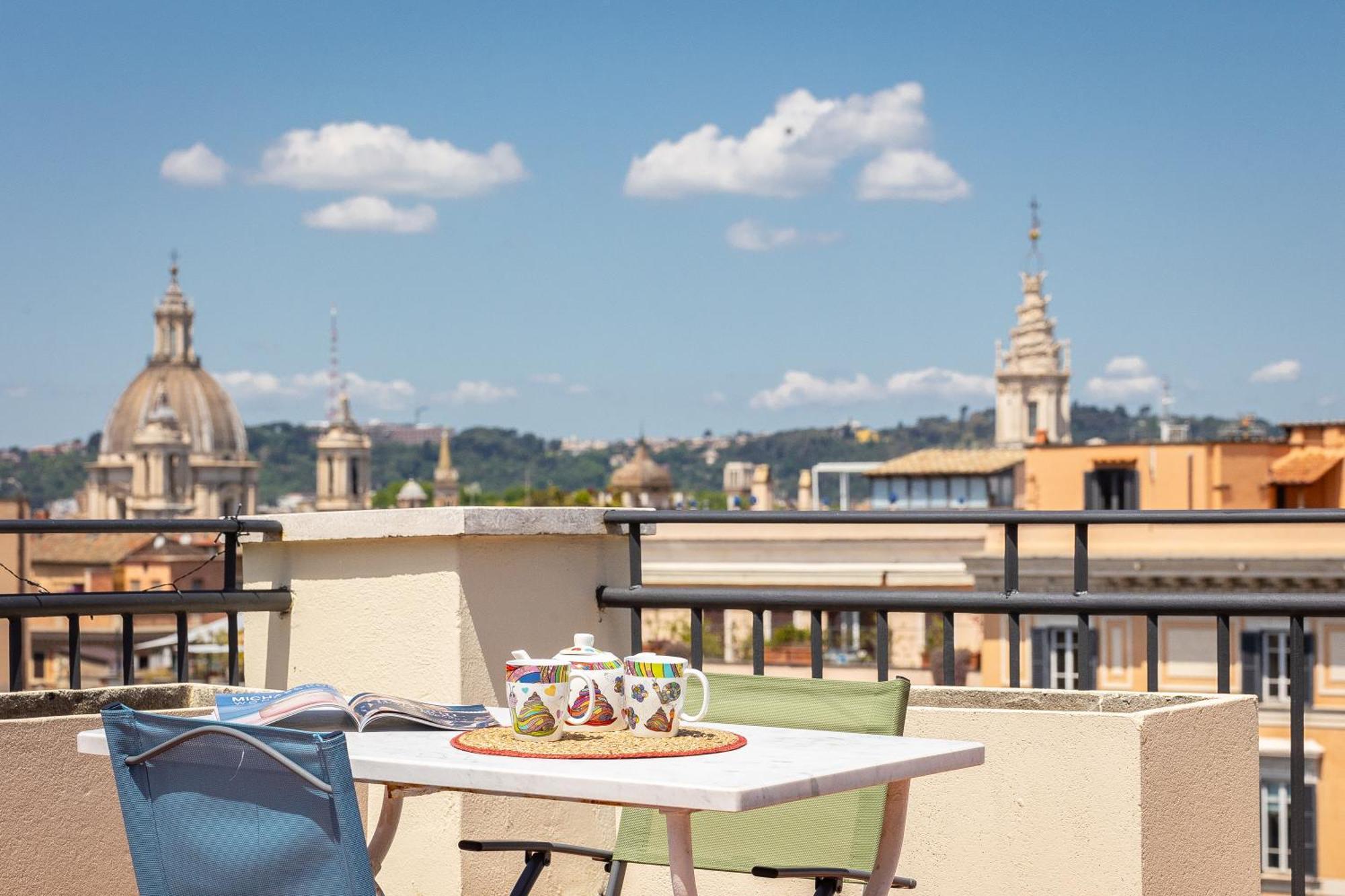 Argentina Penthouse By Rental In Rome Exterior photo