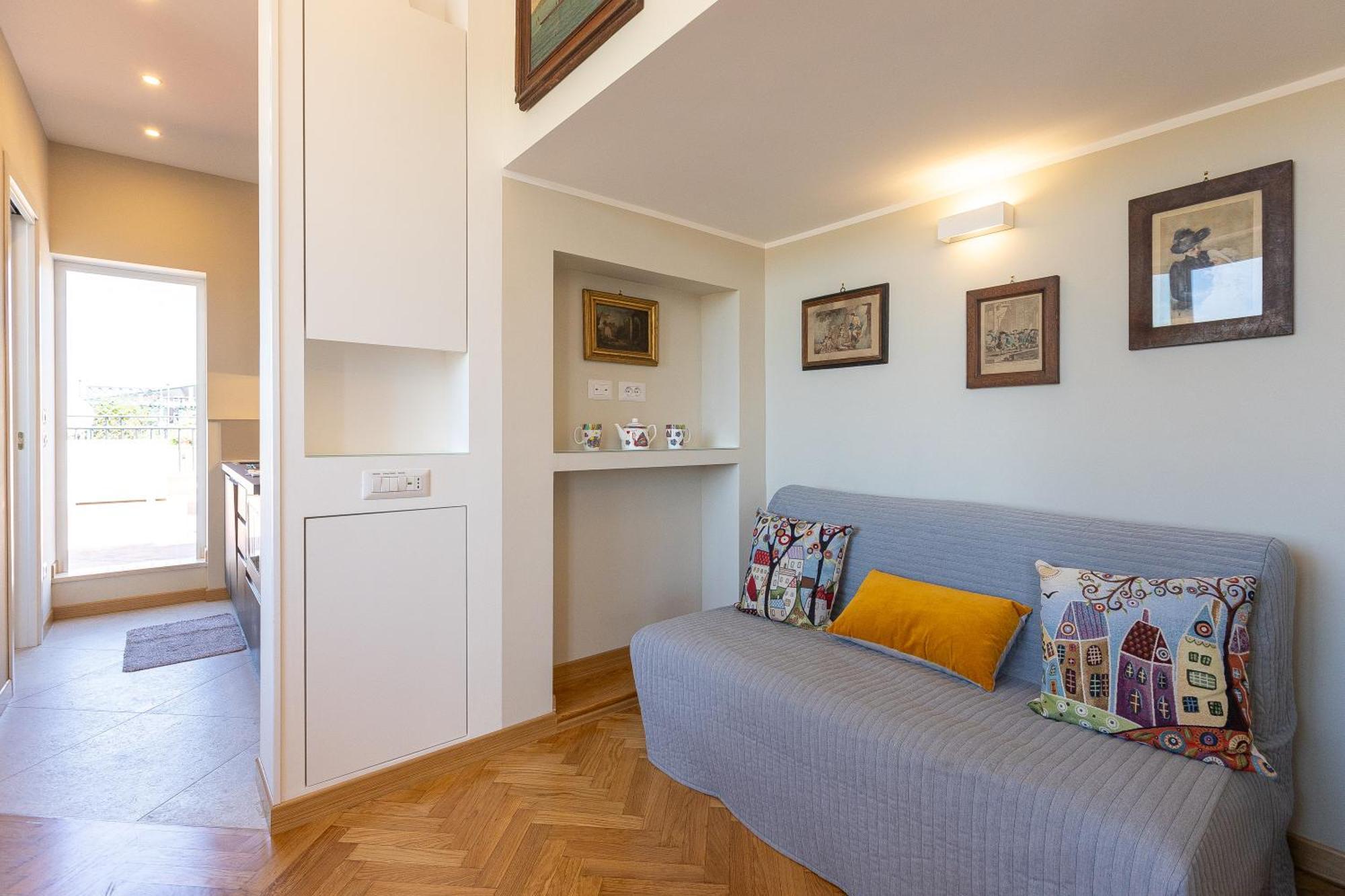 Argentina Penthouse By Rental In Rome Exterior photo