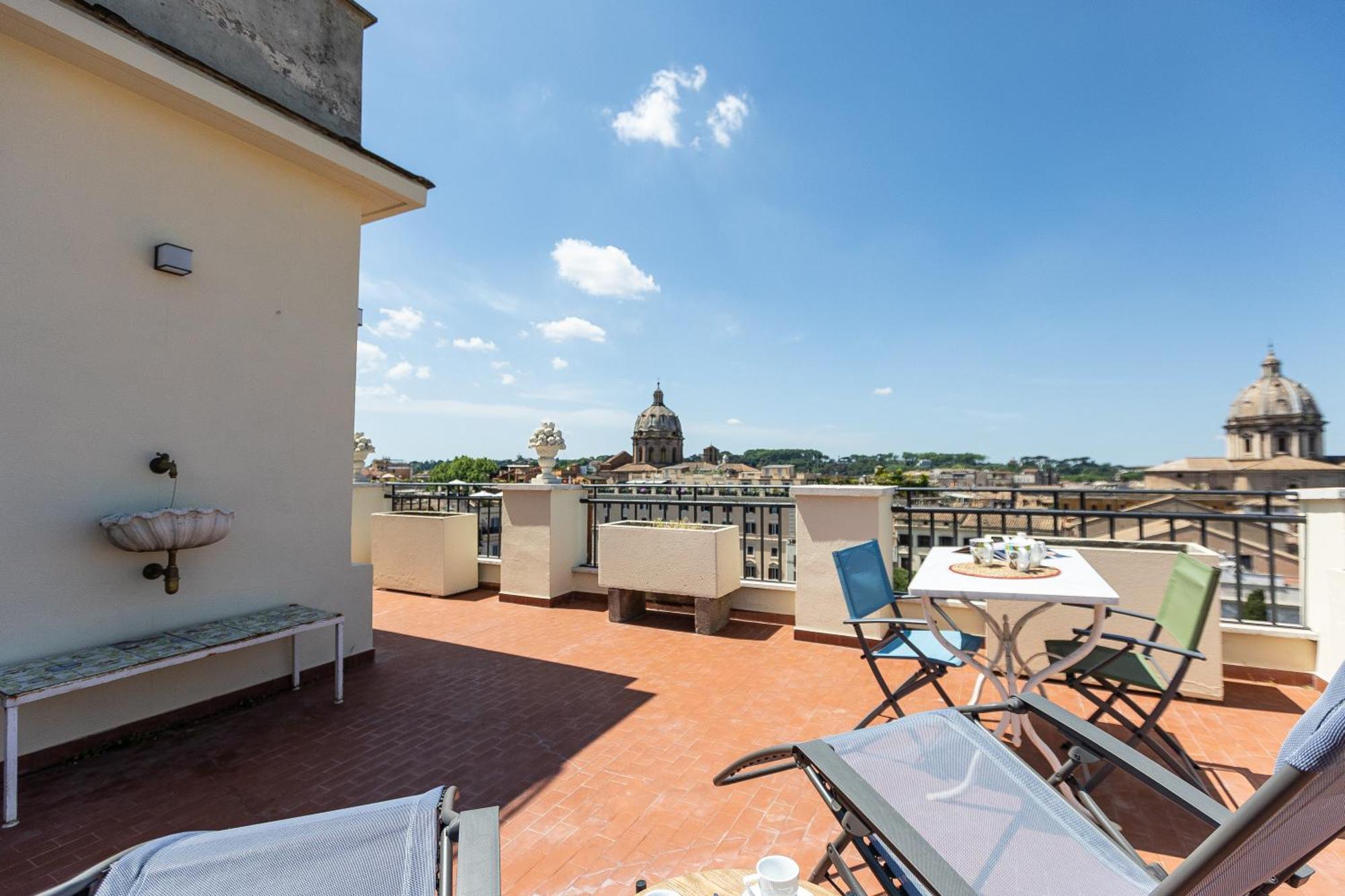 Argentina Penthouse By Rental In Rome Exterior photo