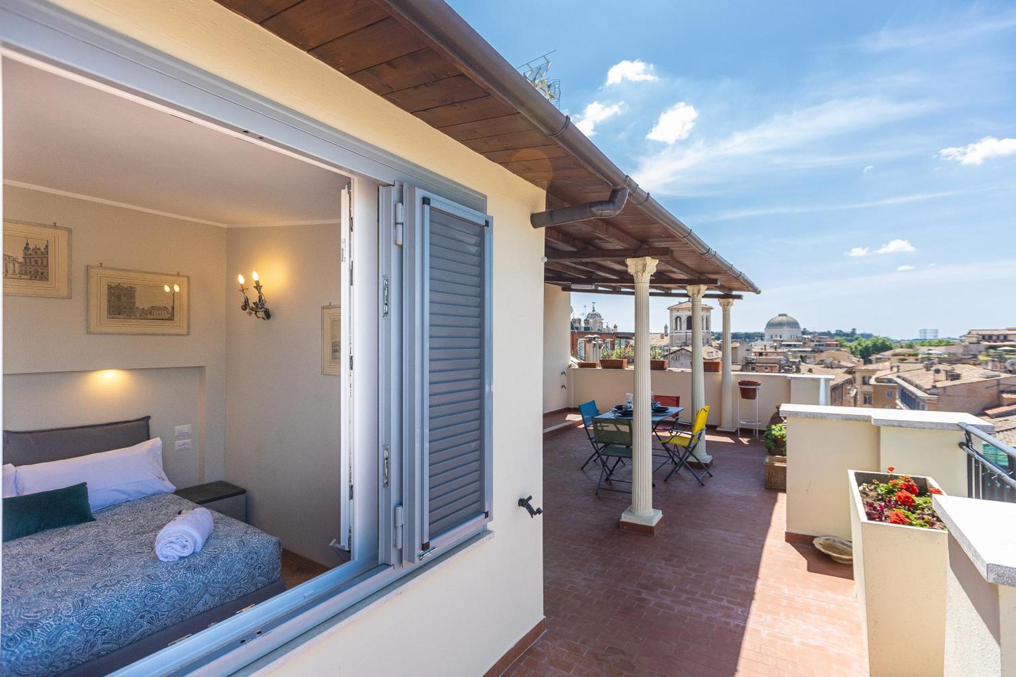 Argentina Penthouse By Rental In Rome Exterior photo