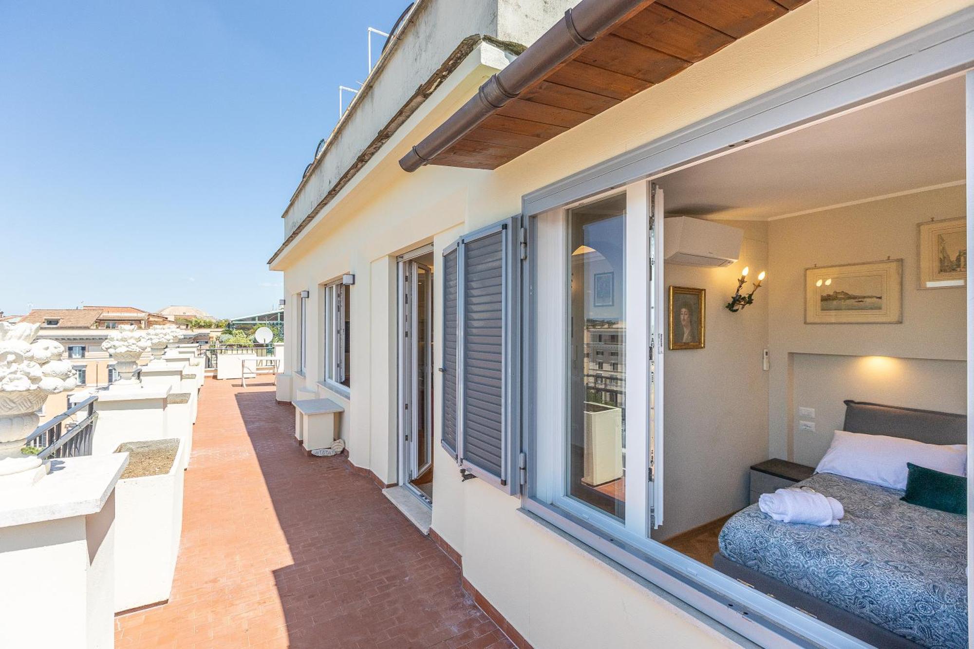 Argentina Penthouse By Rental In Rome Exterior photo