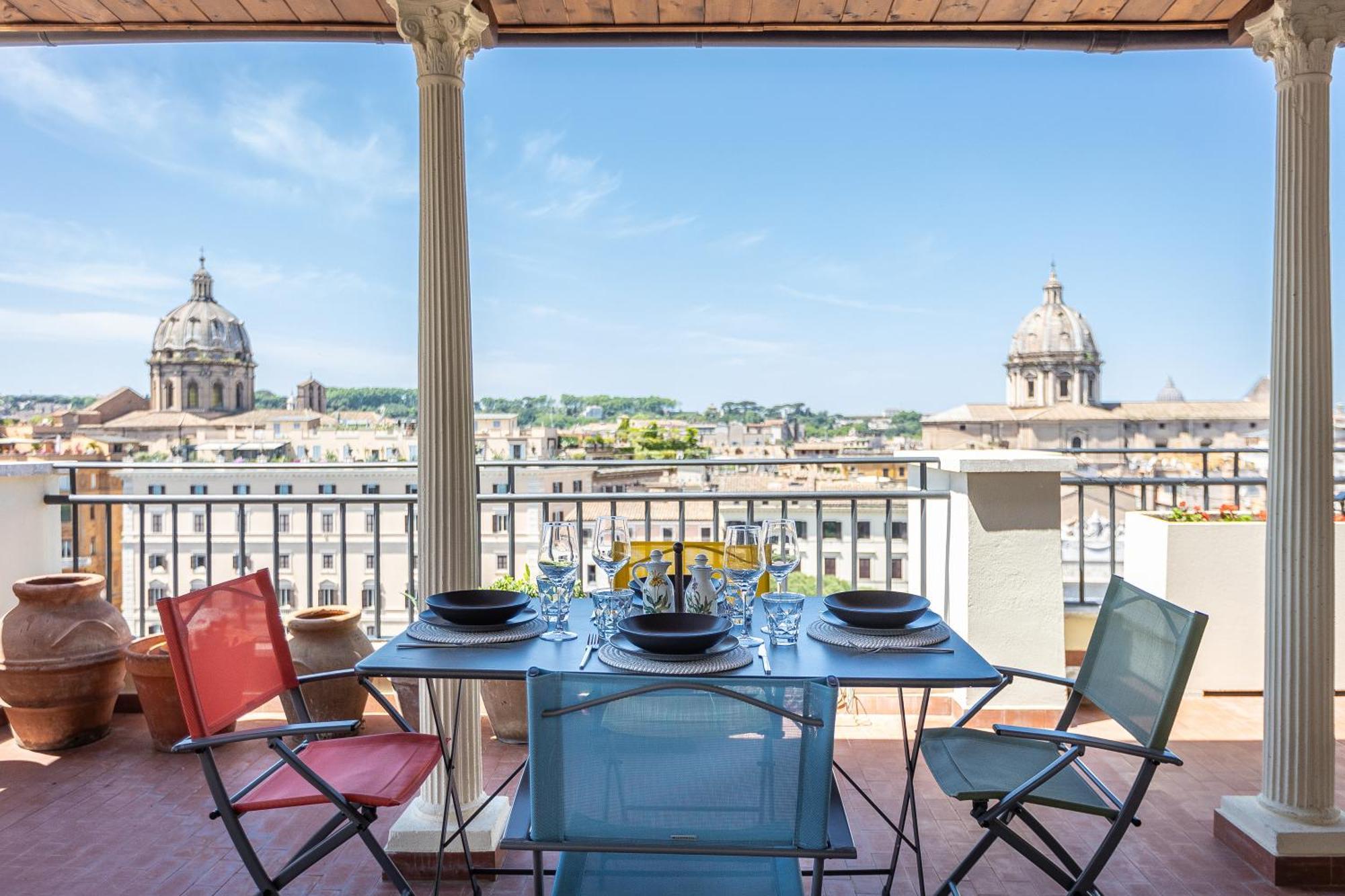 Argentina Penthouse By Rental In Rome Exterior photo
